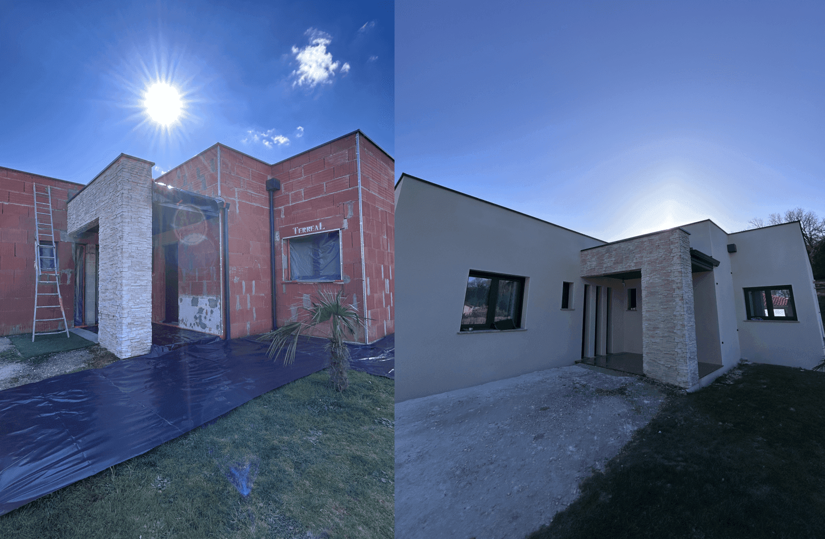 Enduit de façade à Moissac - Image 1