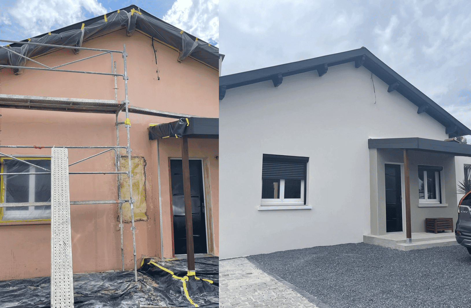 Rénovation de façade à Cugnaux - Image 1