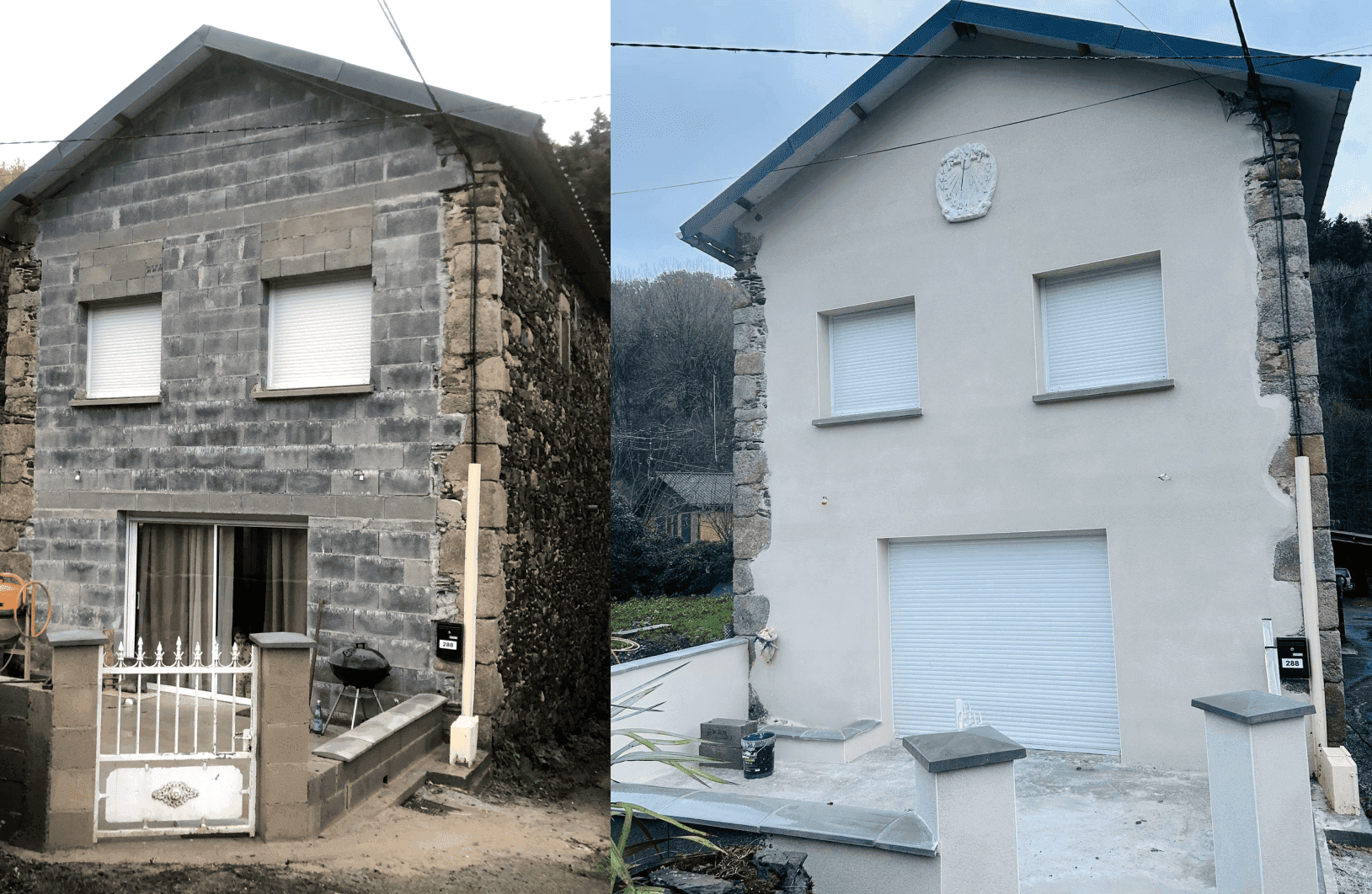 Enduit finition gratté à Toulouse - Image 1